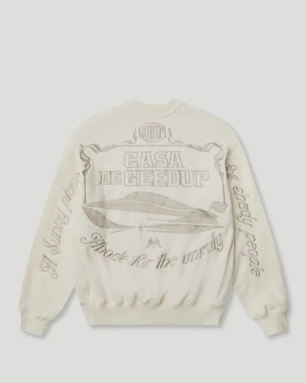 Geedup CDG Crewneck Tonal Cream