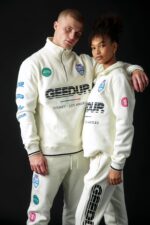 Geedup Sportsman Badges QTR ZIP Light Cream