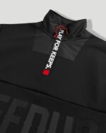 Geedup Core Logo Qtr Zip Black