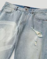Handstyle Denim Pant Washed Blue