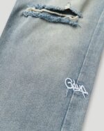 Handstyle Denim Pant Washed Blue
