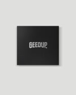 Geedup Team Logo/Handstyle Reversible Bomber Black/Orange