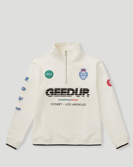 Geedup Sportsman Badges QTR ZIP Light Cream
