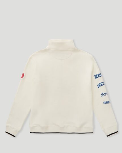 Geedup Sportsman Badges QTR ZIP Light Cream