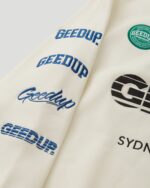 Geedup Sportsman Badges QTR ZIP Light Cream