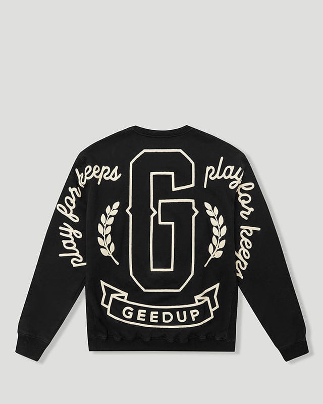 Geedup G/PFK Script Crewneck Black Geedup G/PFK Script Crewneck Black
