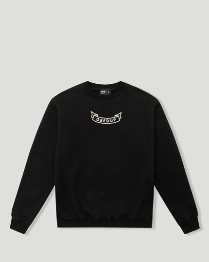 Geedup G/PFK Script Crewneck Black