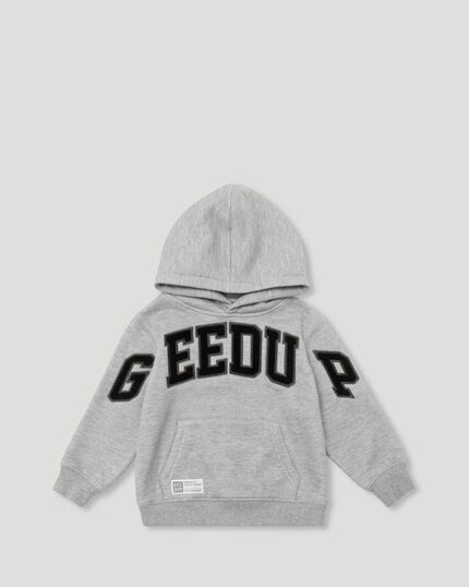 Geedup Team Logo Kids Tracksuit Grey/Black