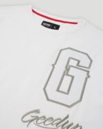 Geedup G Script Logo T-Shirt White