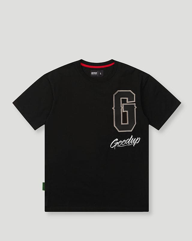 Geedup G Script Logo T-Shirt Black Geedup G Script Logo T-Shirt Black