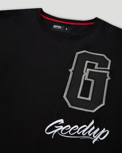 Geedup G Script Logo T-Shirt Black