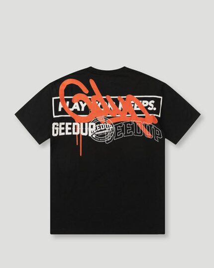 Geedup Subway T-Shirt Black/Orange