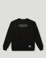 Geedup OS Sportsman 2.0 Crewneck Black/Aqua Green