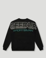 Geedup OS Sportsman 2.0 Crewneck Black/Aqua Green