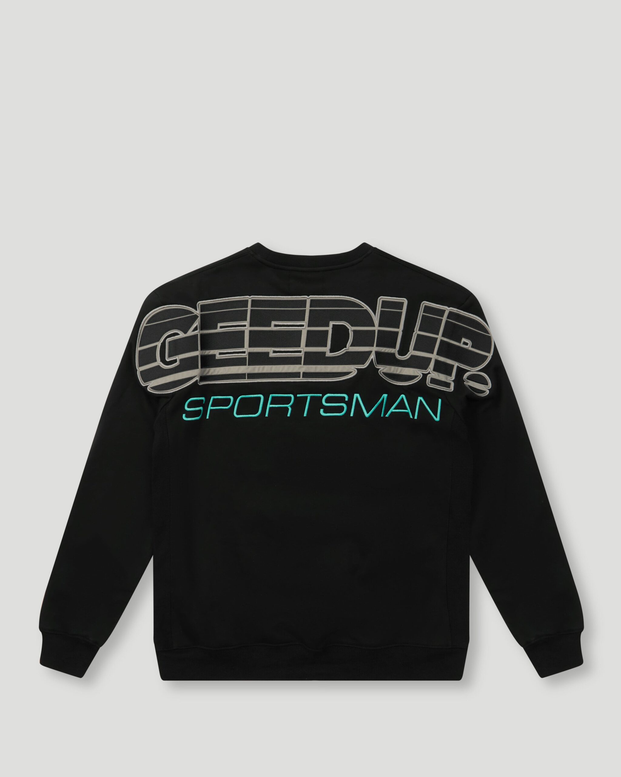 Geedup OS Sportsman 2.0 Crewneck Black/Aqua Green Geedup OS Sportsman 2.0 Crewneck Black/Aqua Green