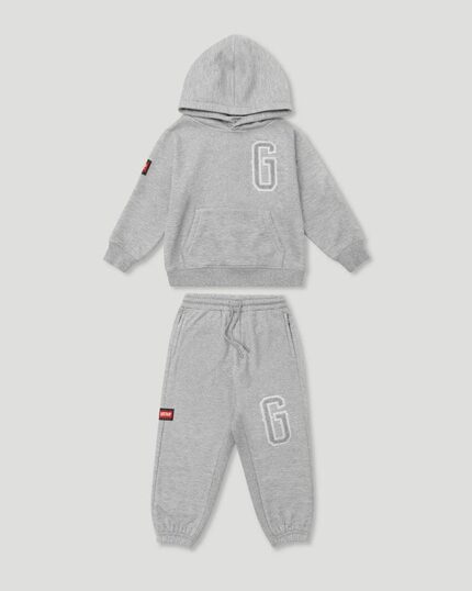 Geedup OS G Kids Tracksuit Grey