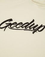 Geedup PFK/Script Cream Hoodie