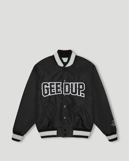 Geedup Company Varsity Black/Teal Jacket