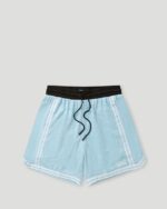Emboss Mesh Shorts Light Blue