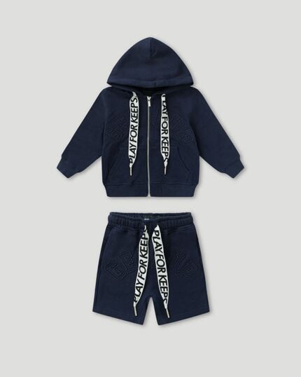 Geedup PFK Laced Kids Tracksuit Navy