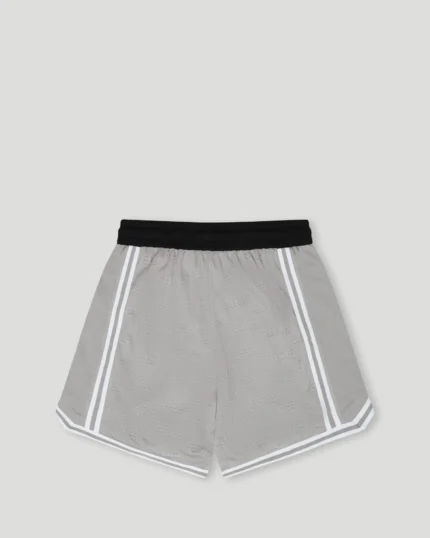 Emboss Mesh Shorts Cool Grey