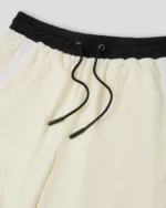 Emboss Mesh Shorts off white
