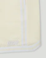 Emboss Mesh Shorts off white