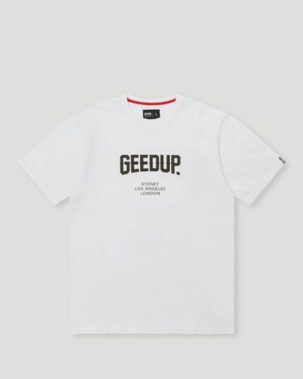 Geedup City Logo Black T-Shirt