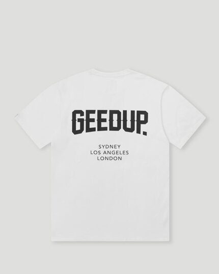 Geedup City Logo Black T-Shirt