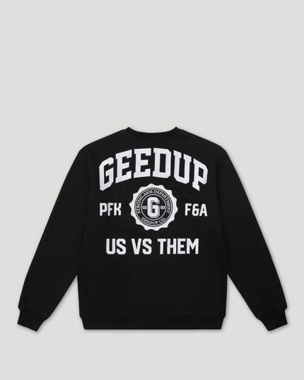 Geedup Strong-Arm Department Crewneck Black