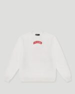 Geedup Strong-Arm Department Crewneck White/Red