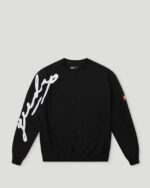 Geedup Script Logo Crewneck Black