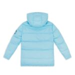 Geedup Team Logo Reversible Duck Down Jacket Baby Blue/Black