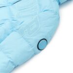 Geedup Team Logo Reversible Duck Down Jacket Baby Blue/Black