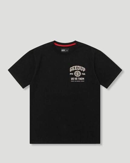 Geedup Us vs. Them T-Shirt Black/Pink