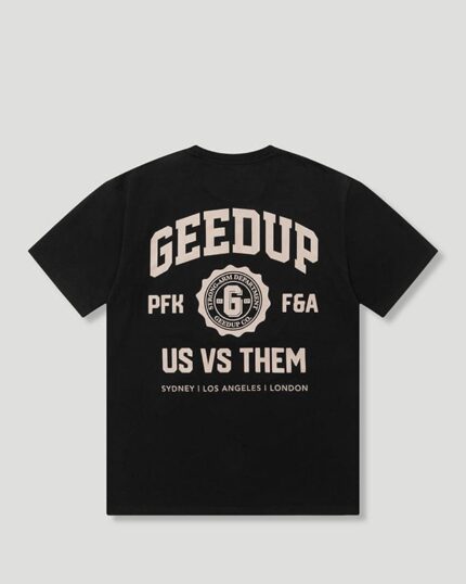 Geedup Us vs. Them T-Shirt Black/Pink