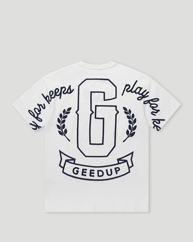 Geedup G PFK T-Shirt White/Navy Geedup G PFK T-Shirt White/Navy