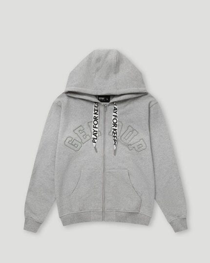 Geedup PFK Laced Zip Jacket Grey