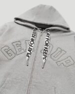 Geedup PFK Laced Zip Jacket Grey