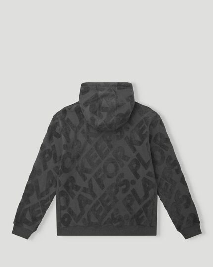 Geedup PFK Monogram Charcoal Grey Hoodie