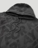 Geedup PFK Monogram Charcoal Grey Hoodie