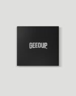 Geedup Core Logo Reversible Puffer Jacket Black/White