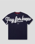 Geedup PFK Script T-Shirt Navy/White