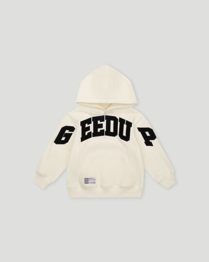 Geedup Team Logo Kids Tracksuit Buttercream/Black