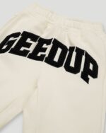 Geedup Team Logo Kids Tracksuit Buttercream/Black