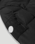 Geedup Core Logo Reversible Puffer Jacket Black/White