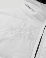 Geedup Core Logo Reversible Puffer Jacket Black/White