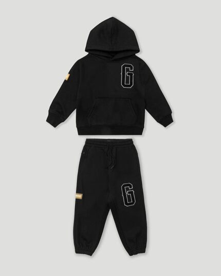 Geedup G Black Kids Tracksuit