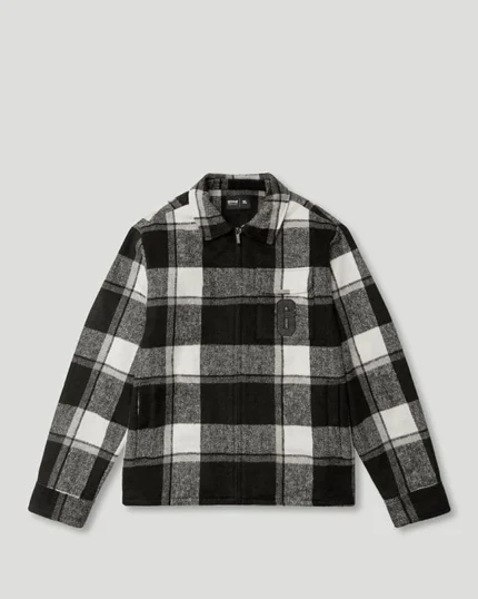 Geedup PFK Flannel Jacket Black/White/Cream