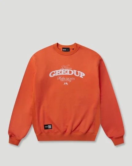 Geedup Team Geedup Crewneck Orange/White